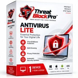 Threat Block Pro Antivirus Lite (1 Device / 1 Year)