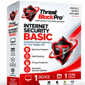 Threat Block Pro Internet Security Basic (1 Device / 1 Year)